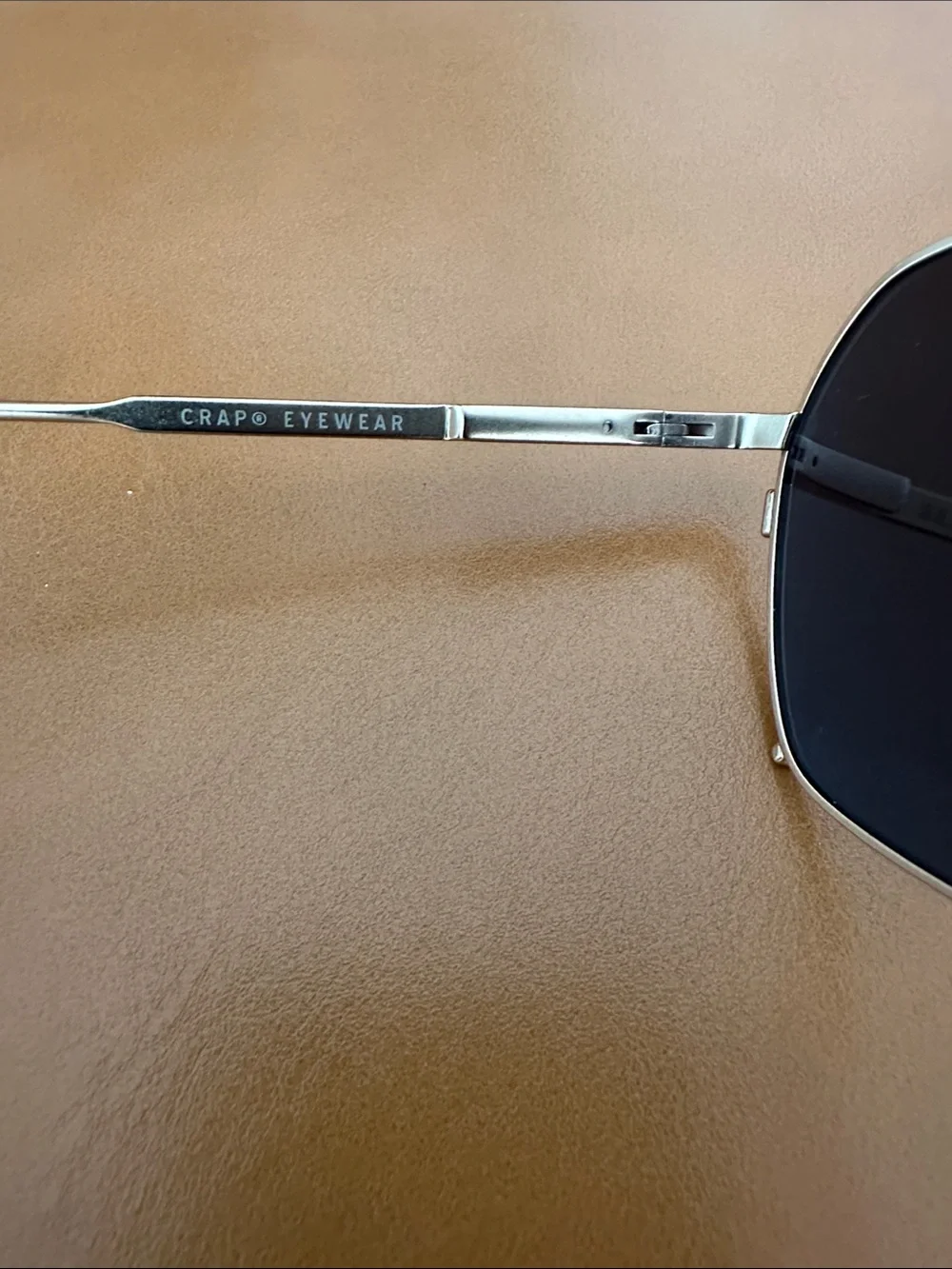 Crap Eyewear Polarized Gold Jazz Safari